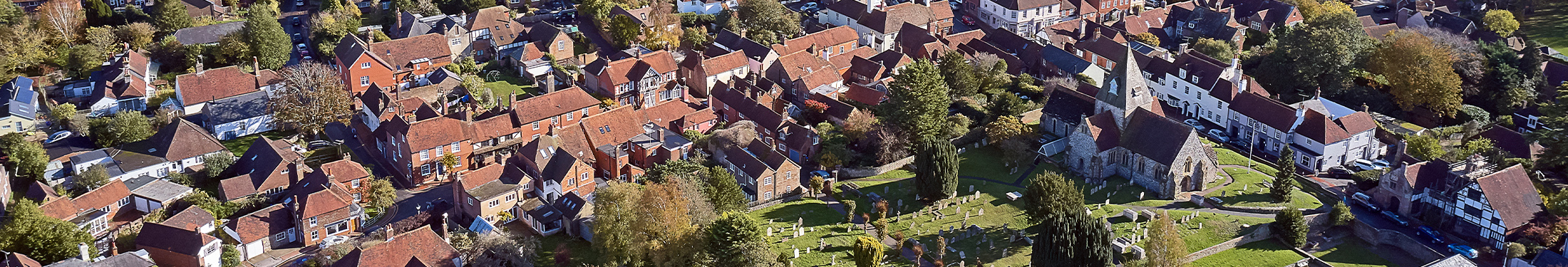 Ditchling Aerial Shot